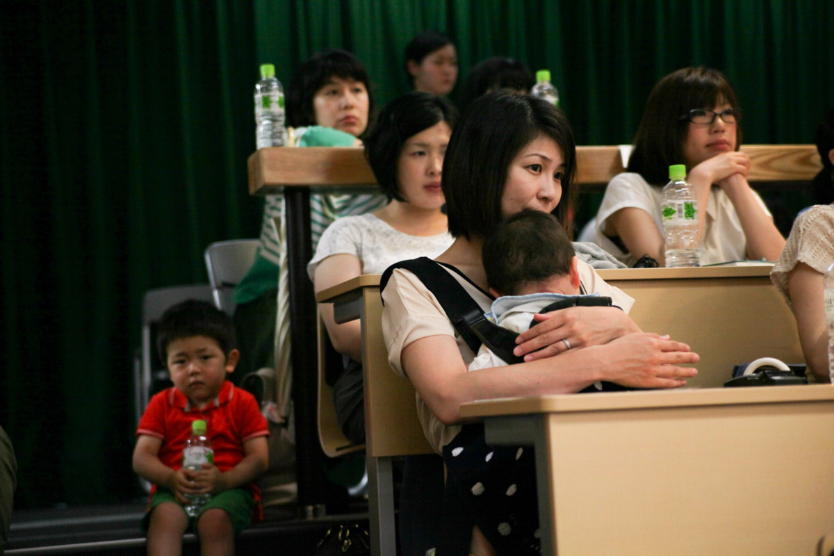woman and child